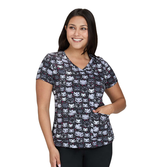 TOP 384PRA BLC - MyScrubs Uniformes Clínicos