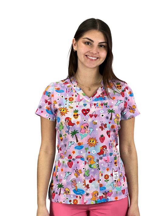 TOP 1136PRA LDM - MyScrubs Uniformes Clínicos