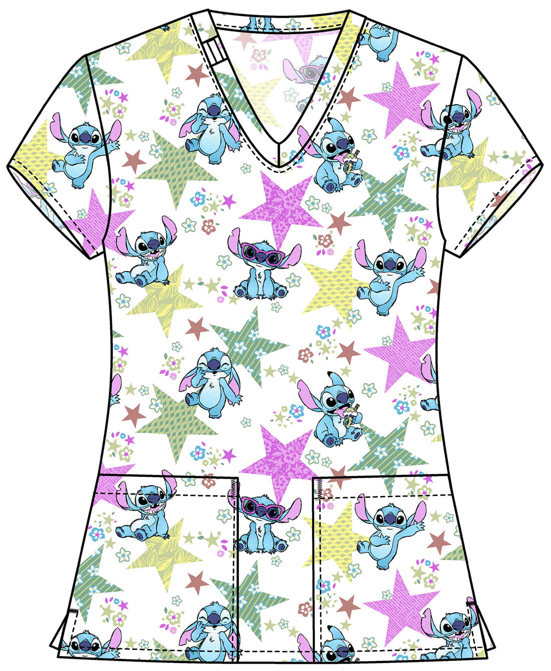 TOP TF796 LHFL - MyScrubs Uniformes Clínicos