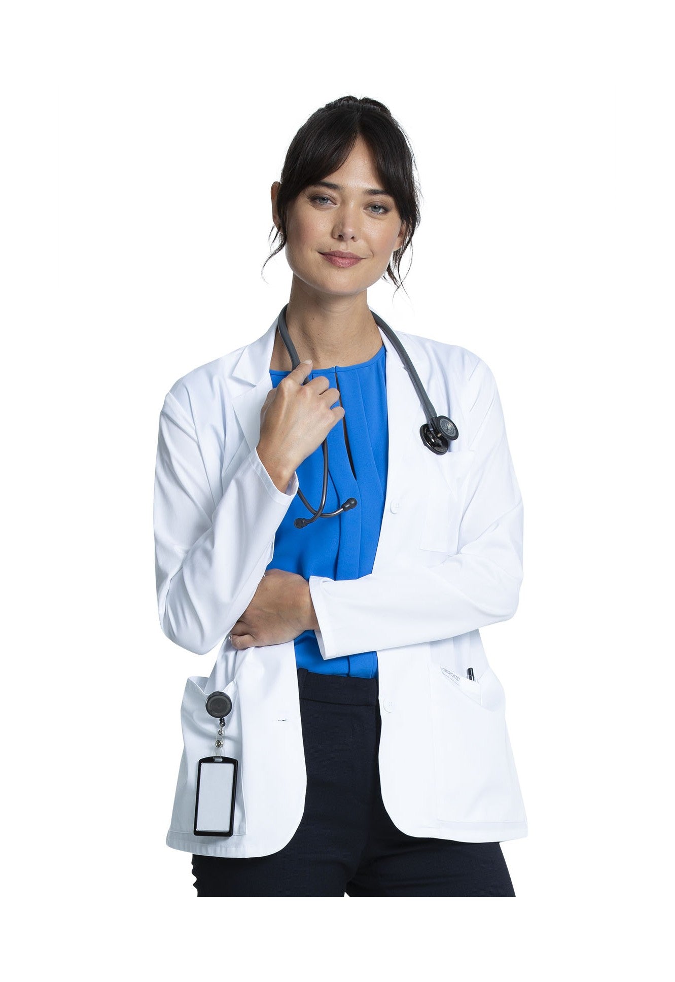 DELANTAL CK451 WHT - MyScrubs Uniformes Clínicos