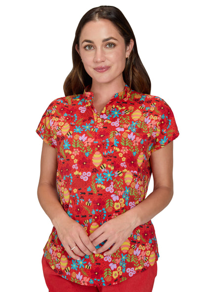 Koi 1093PRA ANS Top estampado mujer