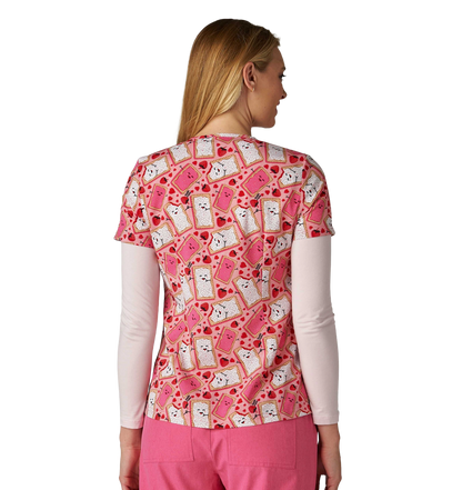 Koi 384PRA ILU Top estampado mujer