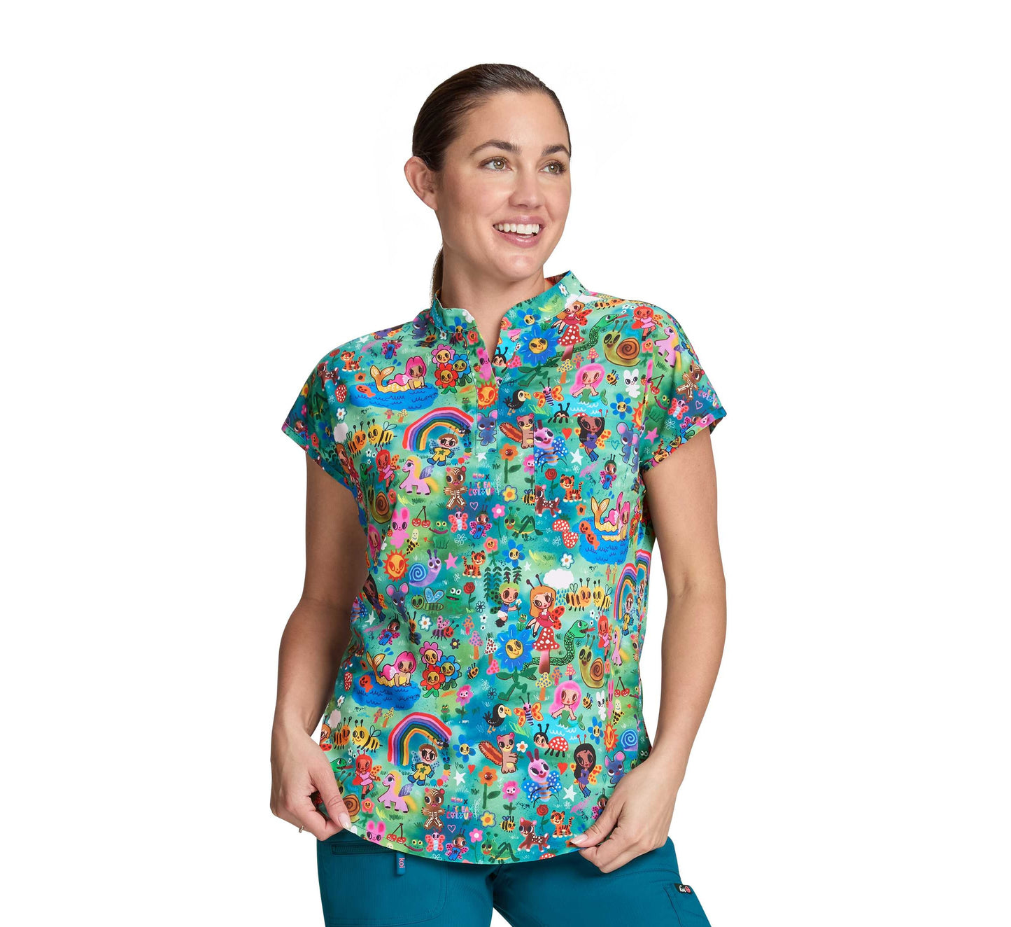 Koi 1093PRA FOR Top estampado mujer