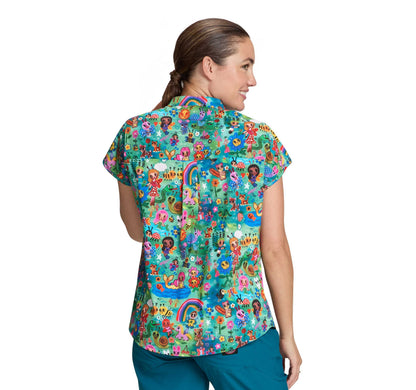 Koi 1093PRA FOR Top estampado mujer