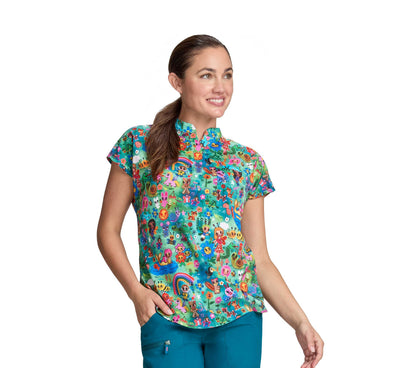 Koi 1093PRA FOR Top estampado mujer