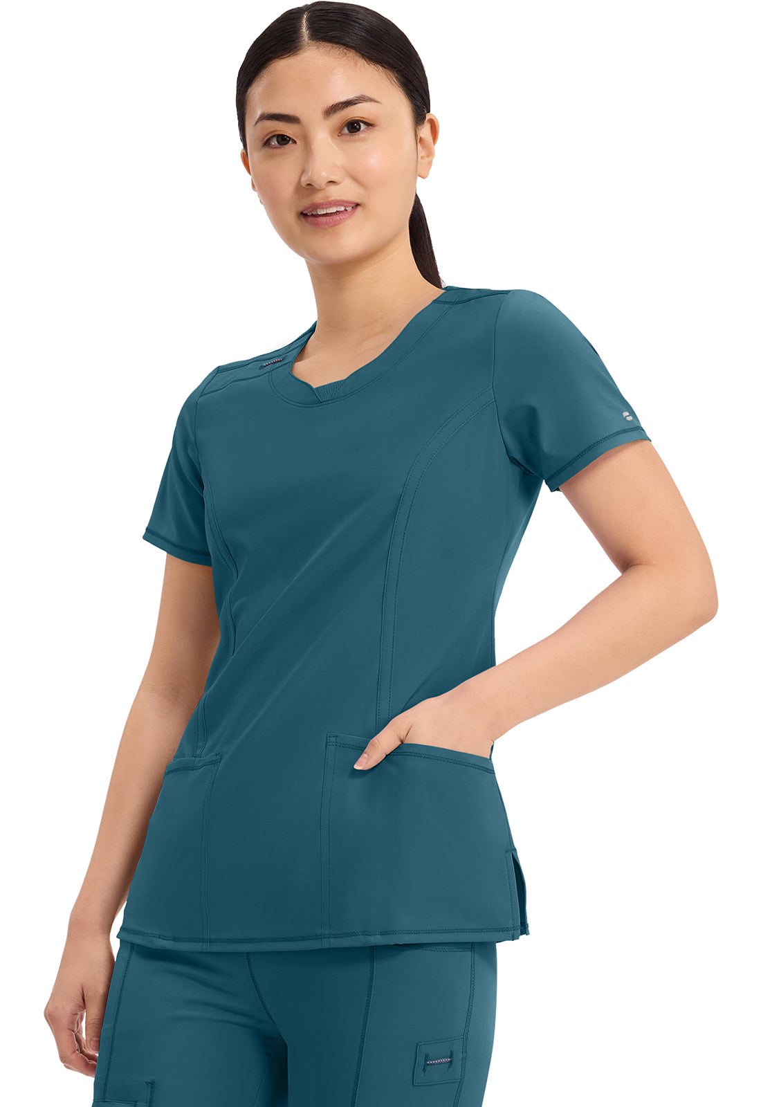 Cherokee Infinity 2624A Top Clínico Mujer Liso