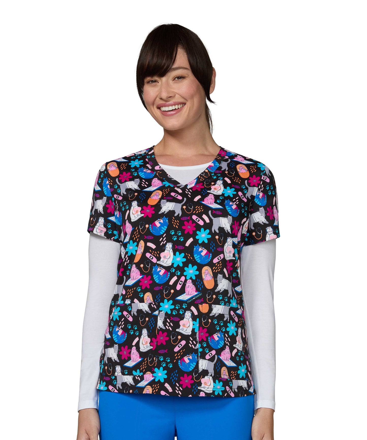 TOP 384PRA EVD - MyScrubs Uniformes Clínicos