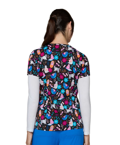 TOP 384PRA EVD - MyScrubs Uniformes Clínicos