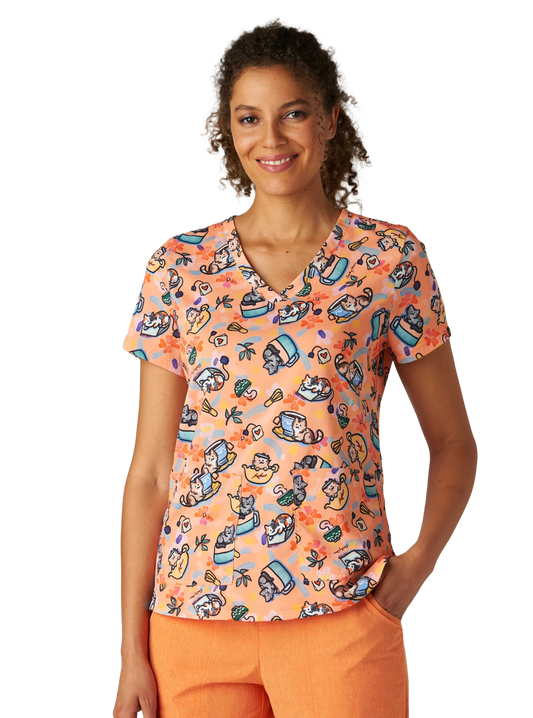 Koi 384PRA KTT Top estampado mujer