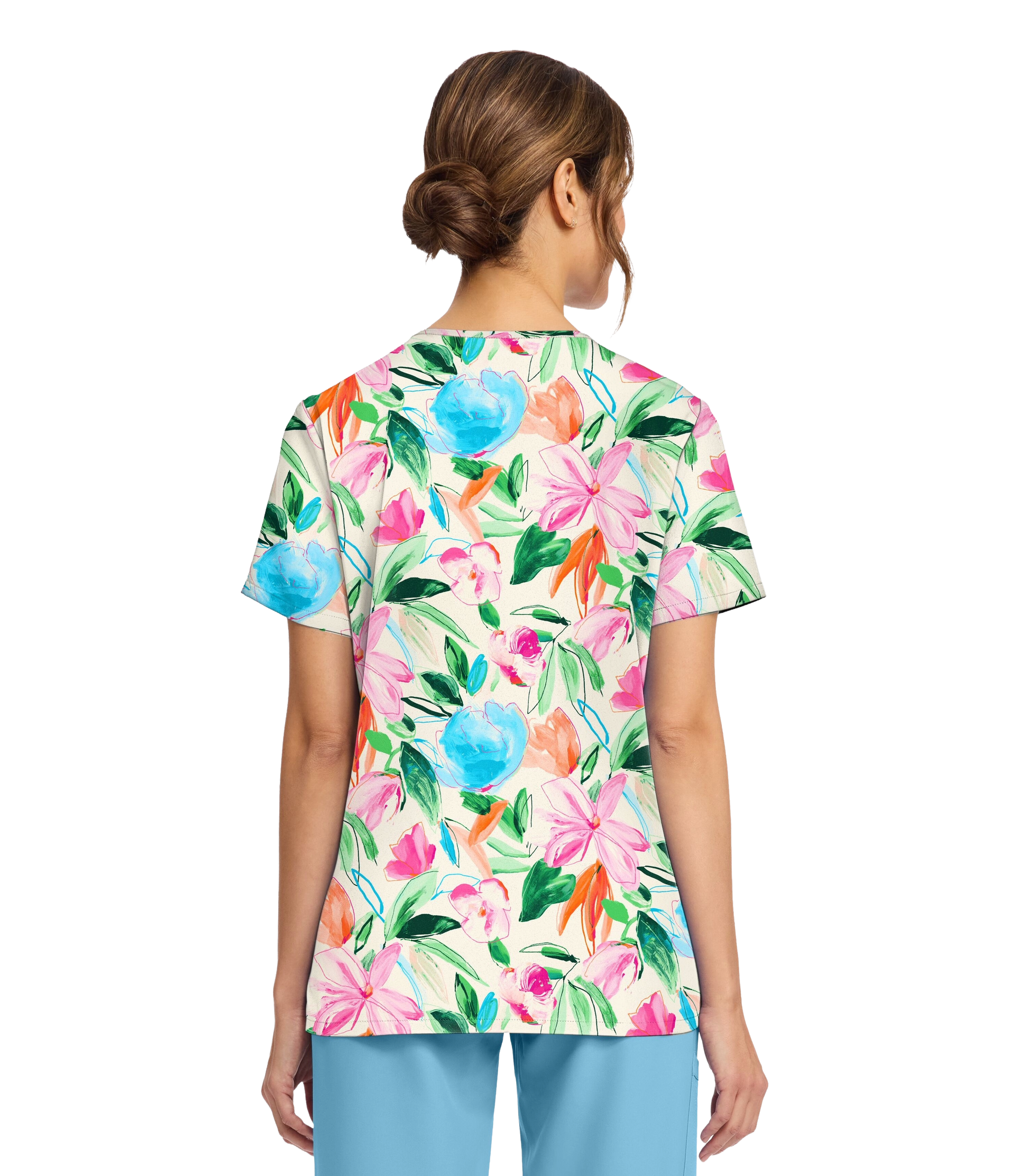 TOP CK856 PLFR - MyScrubs Uniformes Clínicos