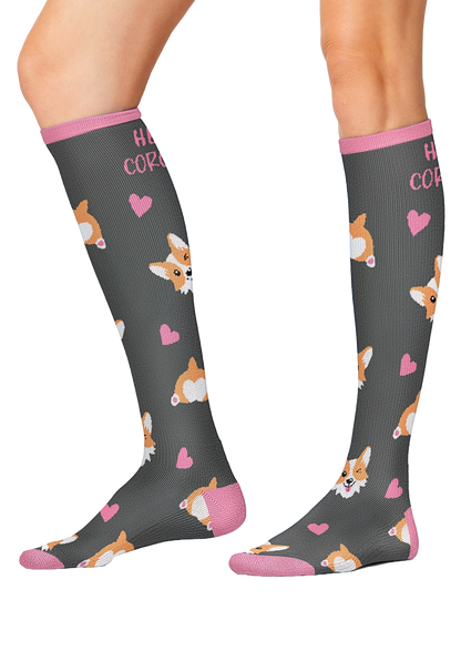 Cherokee Legwear PRINTSUPPORT HLOGG Calcetín de Compresión Mujer
