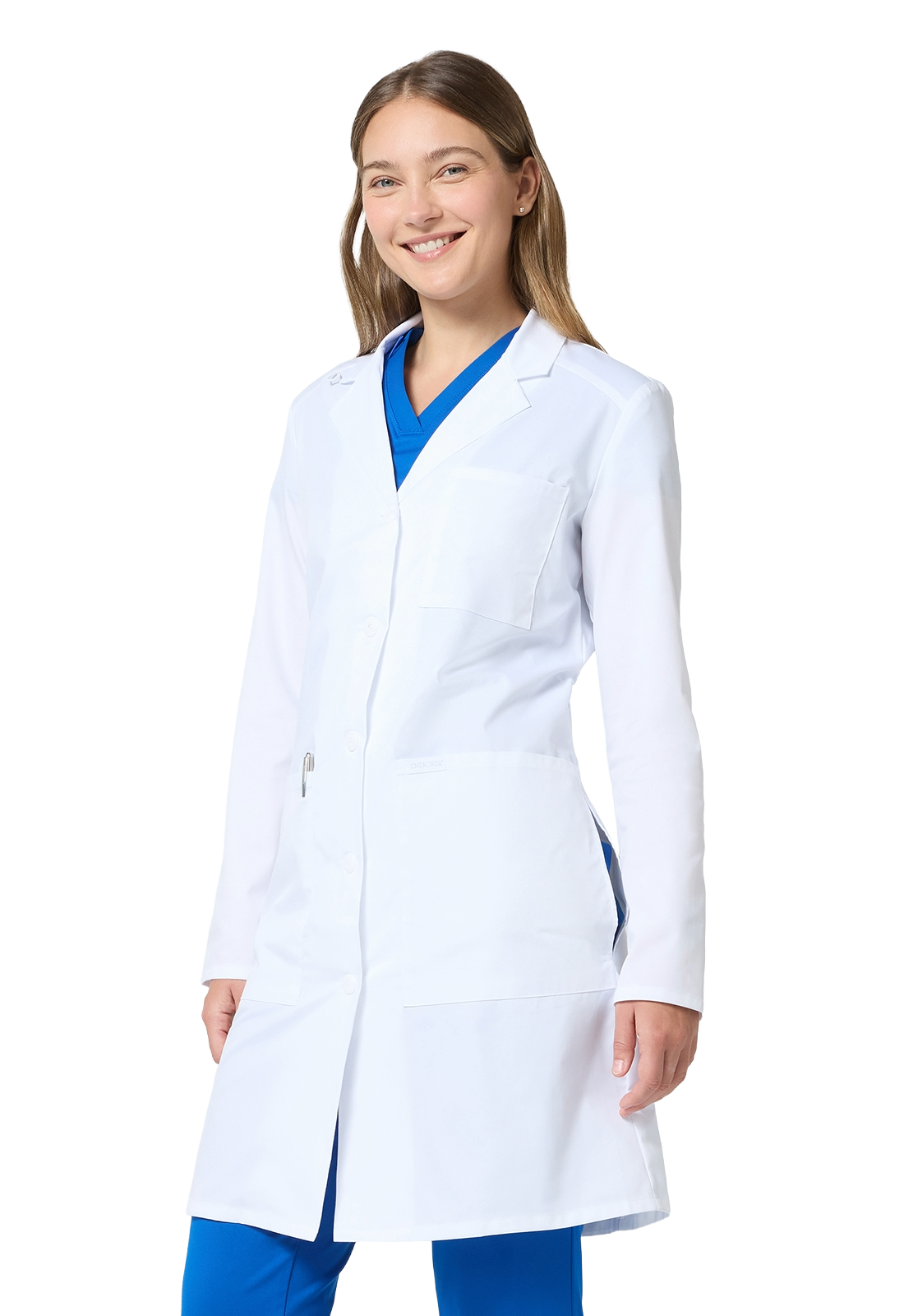 DELANTAL CK421 WHT - MyScrubs Uniformes Clínicos