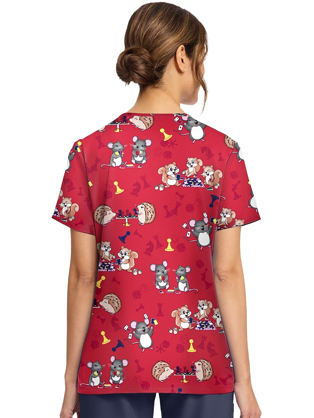Cherokee CK856 GMNT Top estampado mujer
