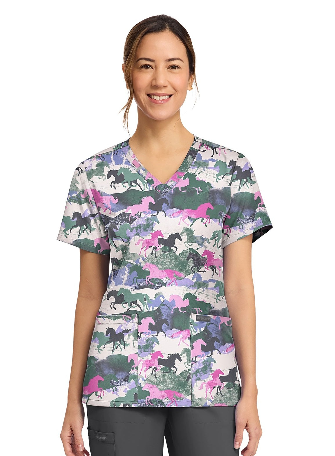 Cherokee CK856 HSPY Top estampado mujer