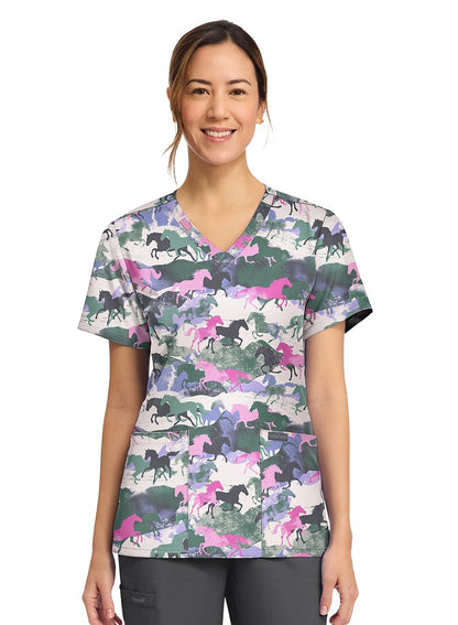 Cherokee CK856 HSPY Top estampado mujer