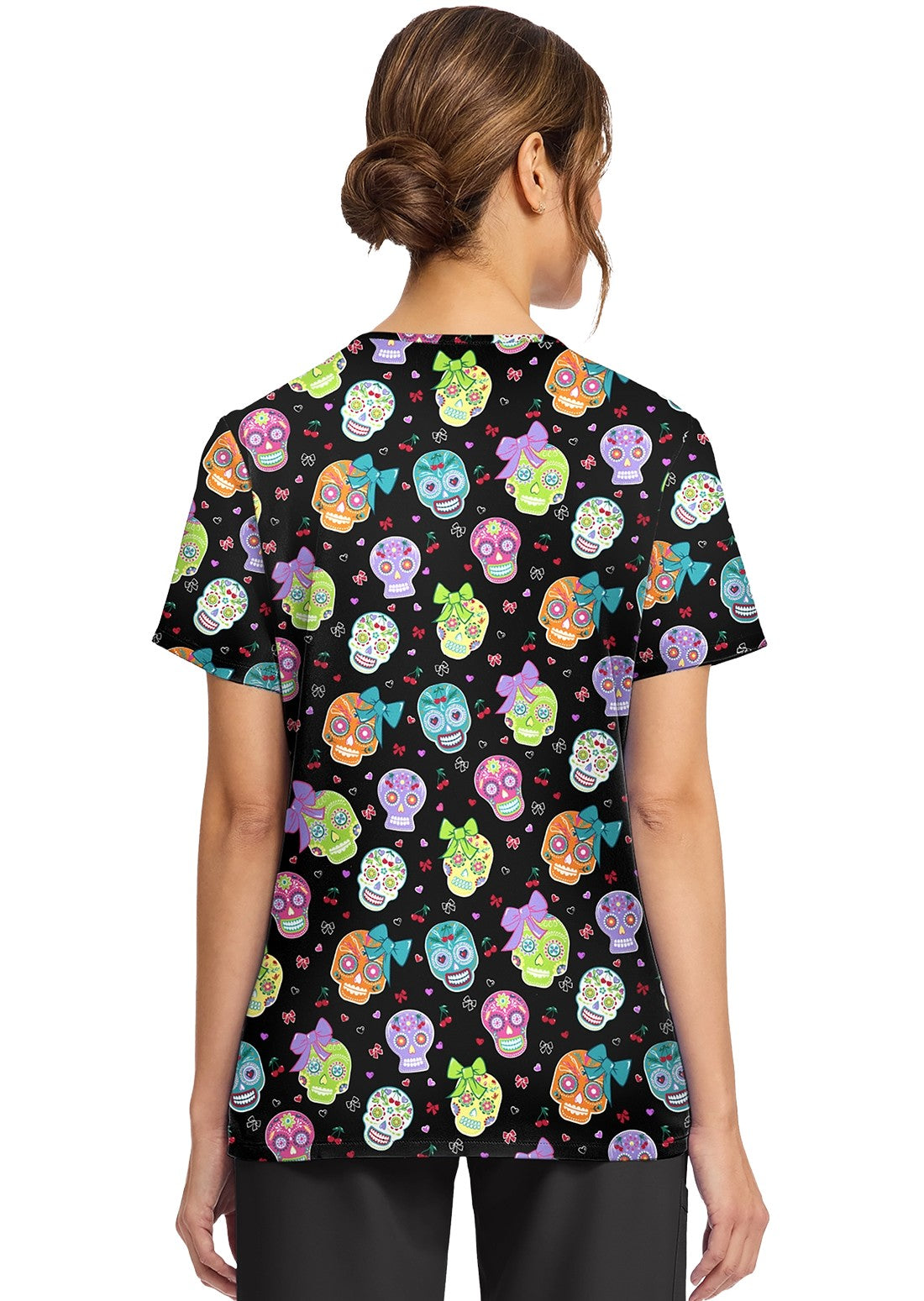 Cherokee CK856 STSK Top estampado mujer
