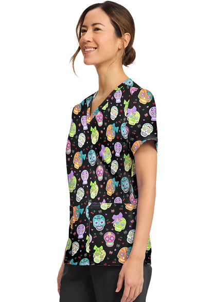 Cherokee CK856 STSK Top estampado mujer