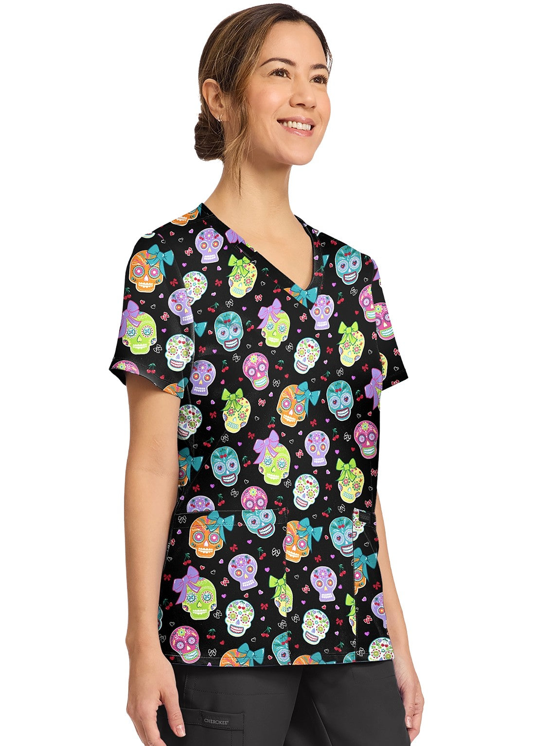Cherokee CK856 STSK Top estampado mujer