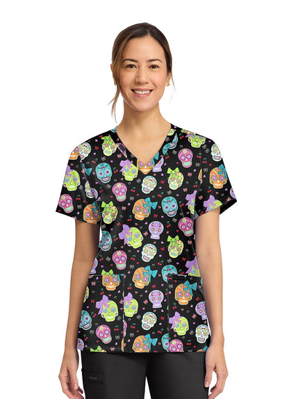 Cherokee CK856 STSK Top estampado mujer