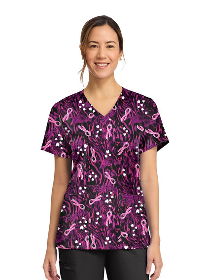 Cherokee CK856 UTMC Top estampado mujer