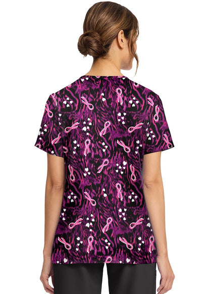 Cherokee CK856 UTMC Top estampado mujer