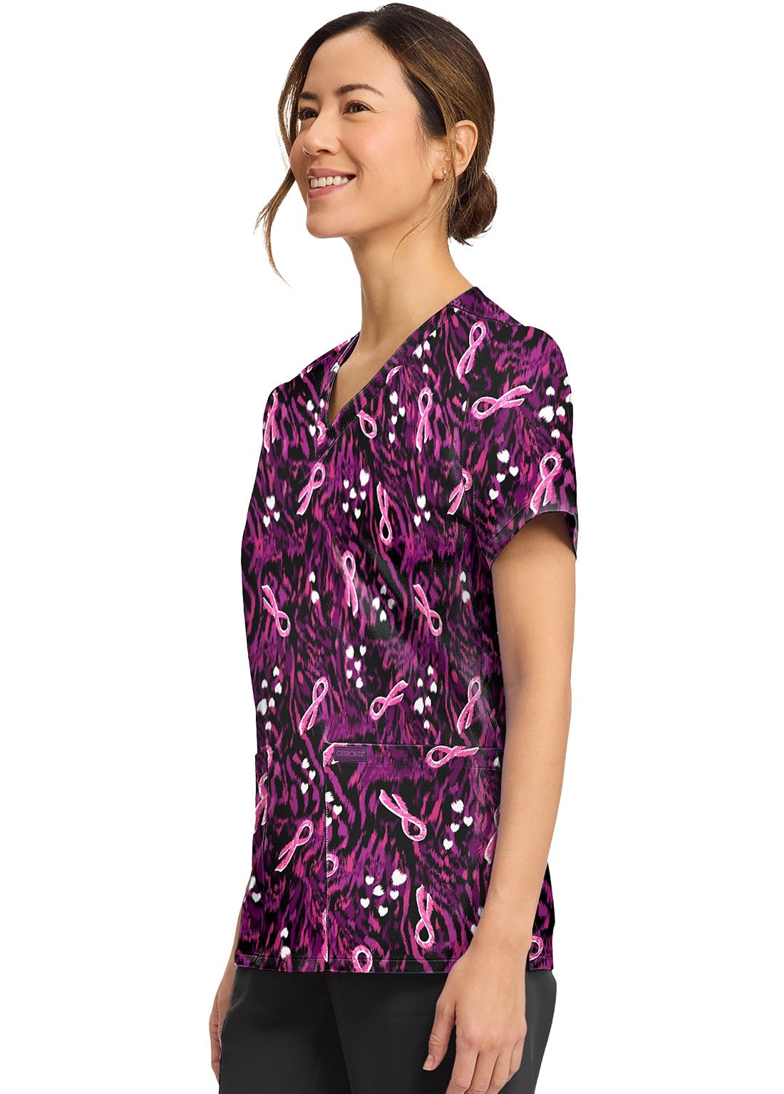 Cherokee CK856 UTMC Top estampado mujer