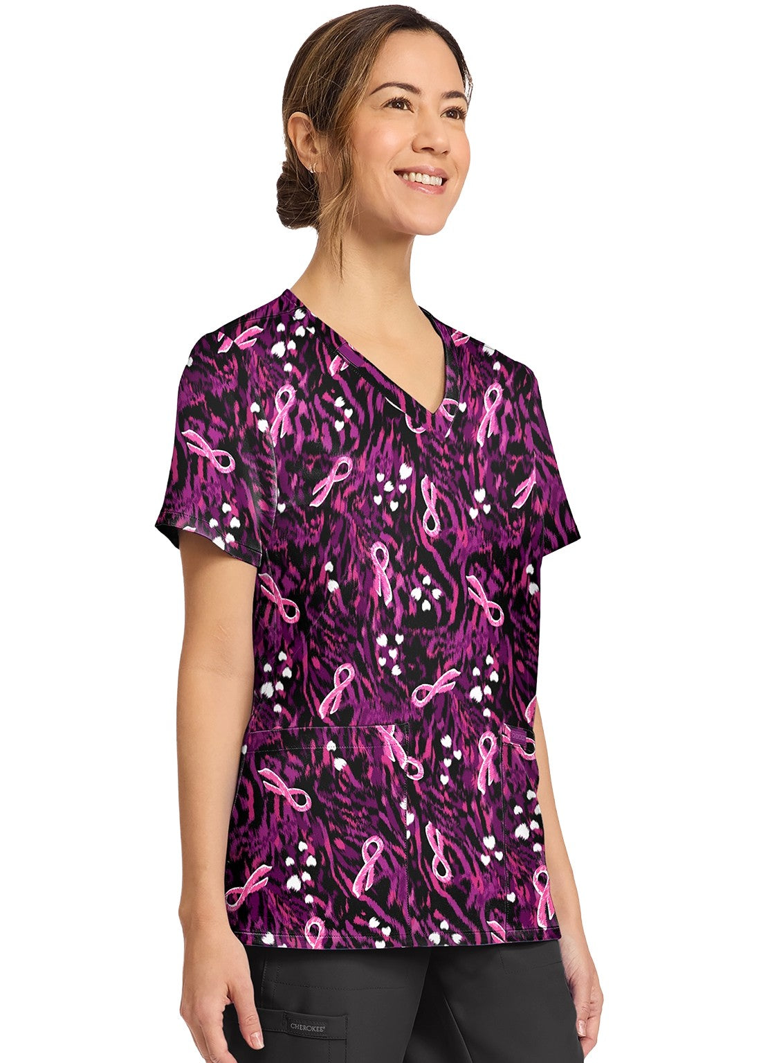 Cherokee CK856 UTMC Top estampado mujer