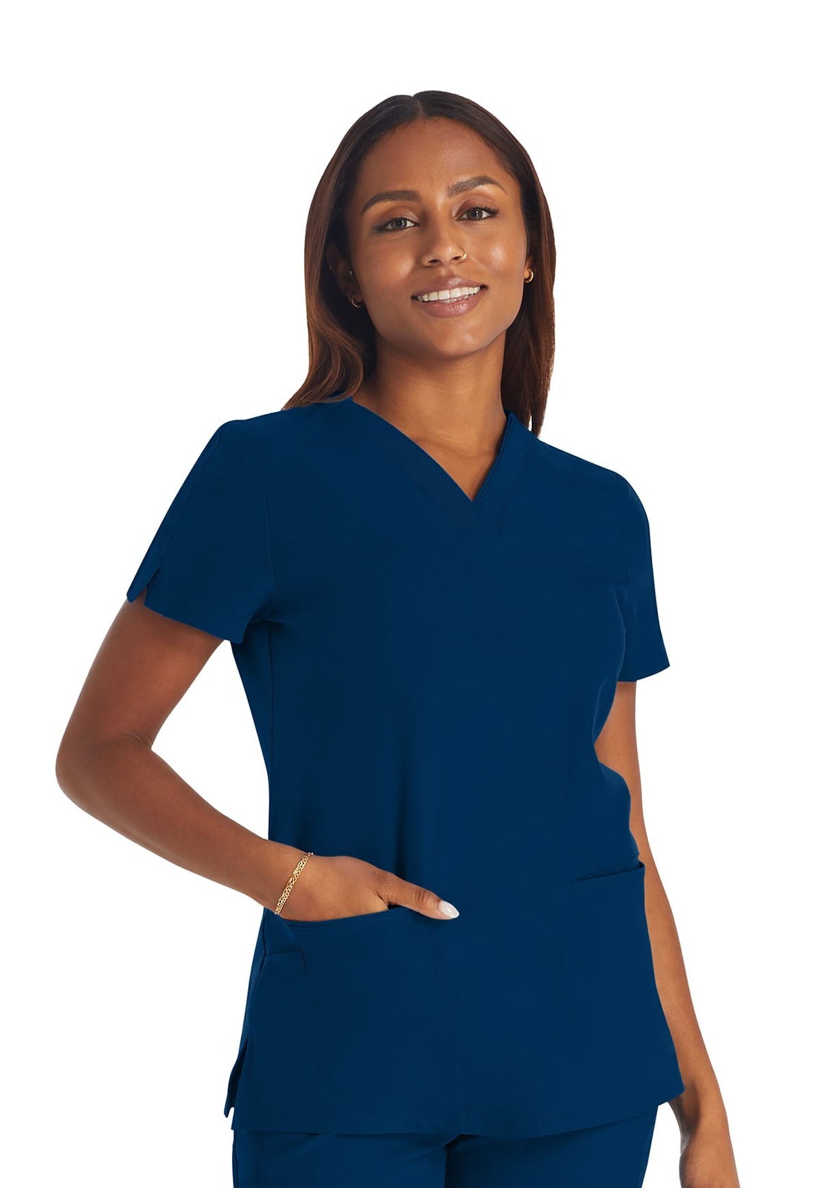 Allura CKA701 Top Clínico Mujer Liso