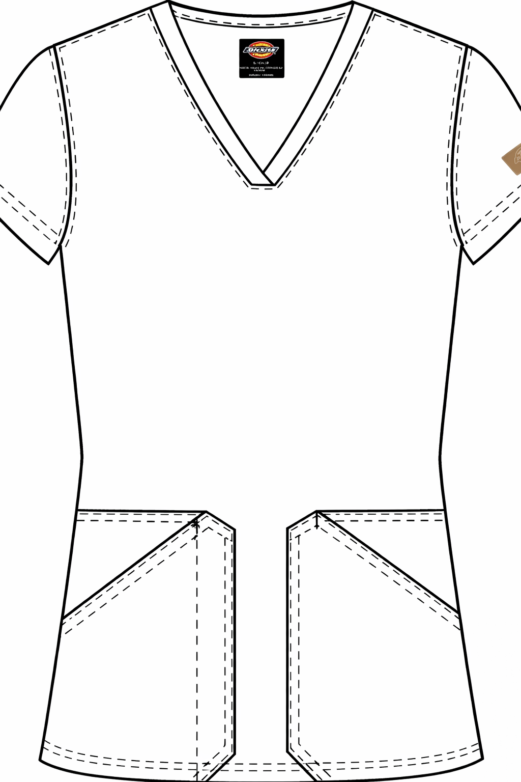 TOP DK667 TLTI - MyScrubs Uniformes Clínicos