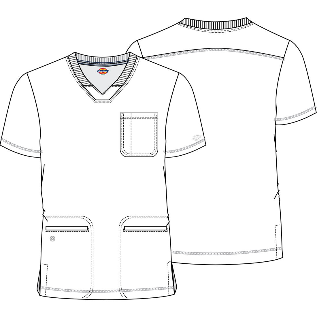 TOP DK640 - MyScrubs Uniformes Clínicos