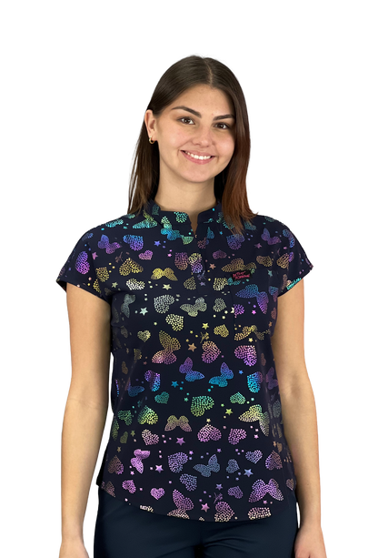 TOP B136PR BAV - MyScrubs Uniformes Clínicos