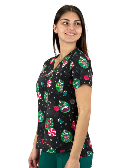 TOP TF797 LHBU - MyScrubs Uniformes Clínicos