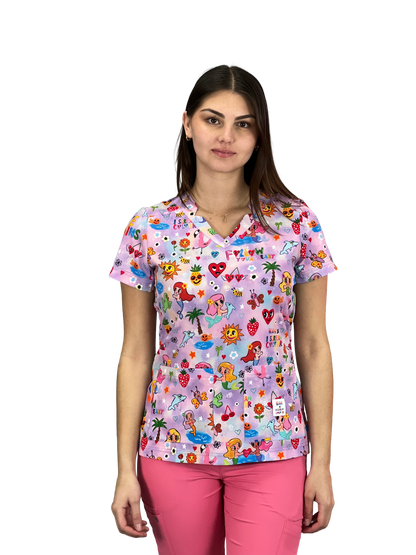 TOP 1136PRA LDM - MyScrubs Uniformes Clínicos