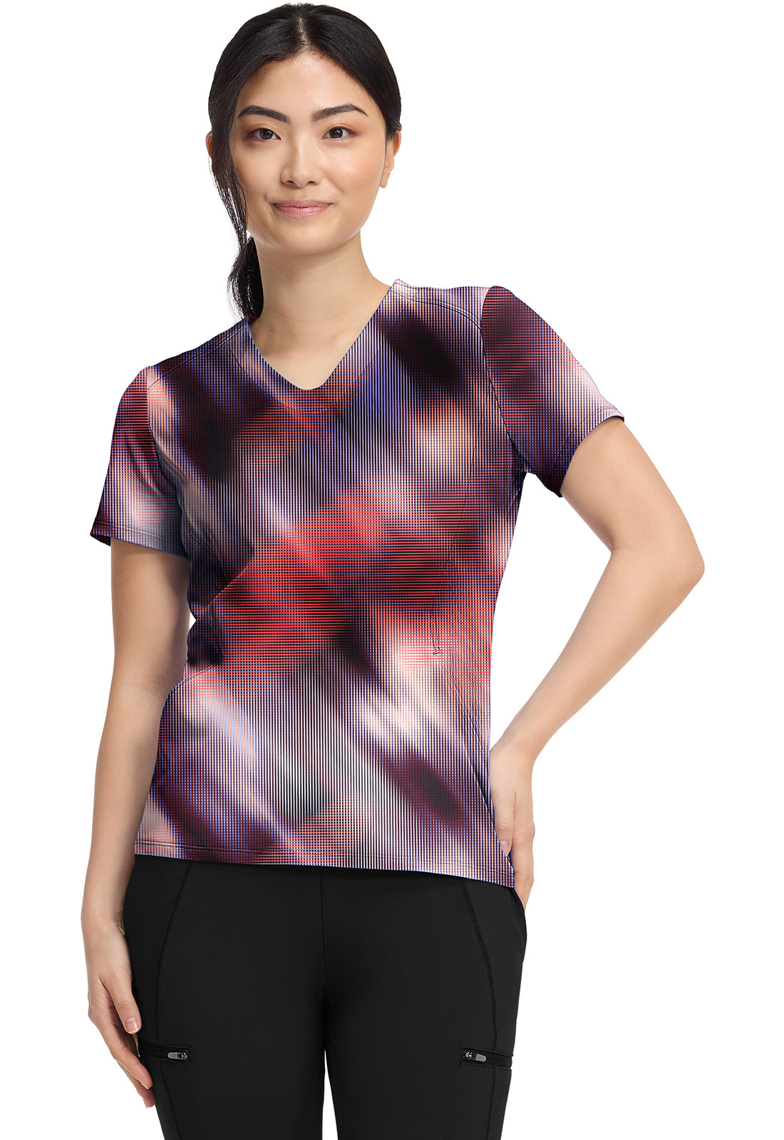 Cherokee Infinity IN625 DGDR Top estampado mujer frente