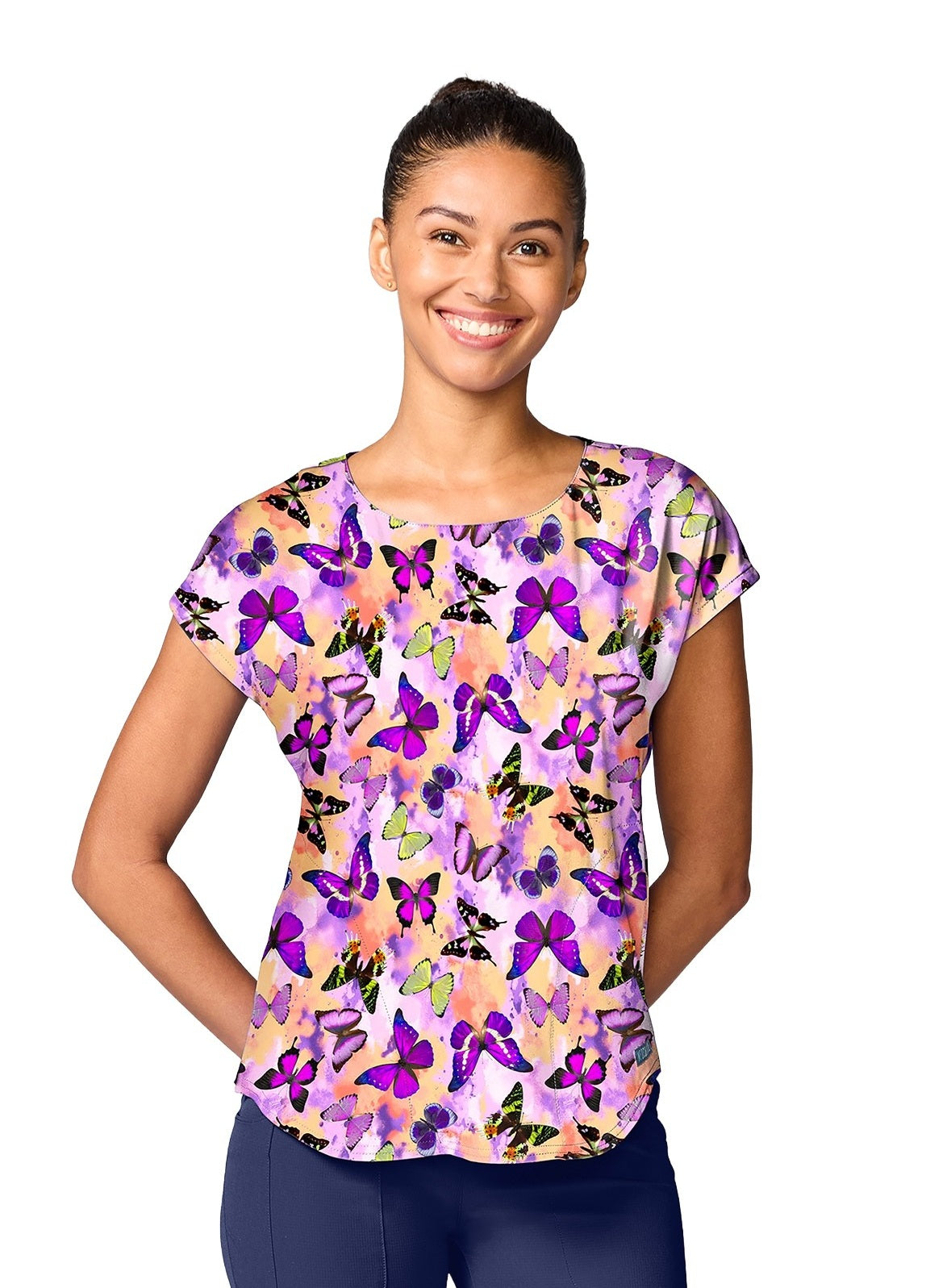 Medcouture MC00041 DRBT Top estampado mujer