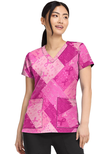Medcouture MC8564 DSSR Top estampado mujer