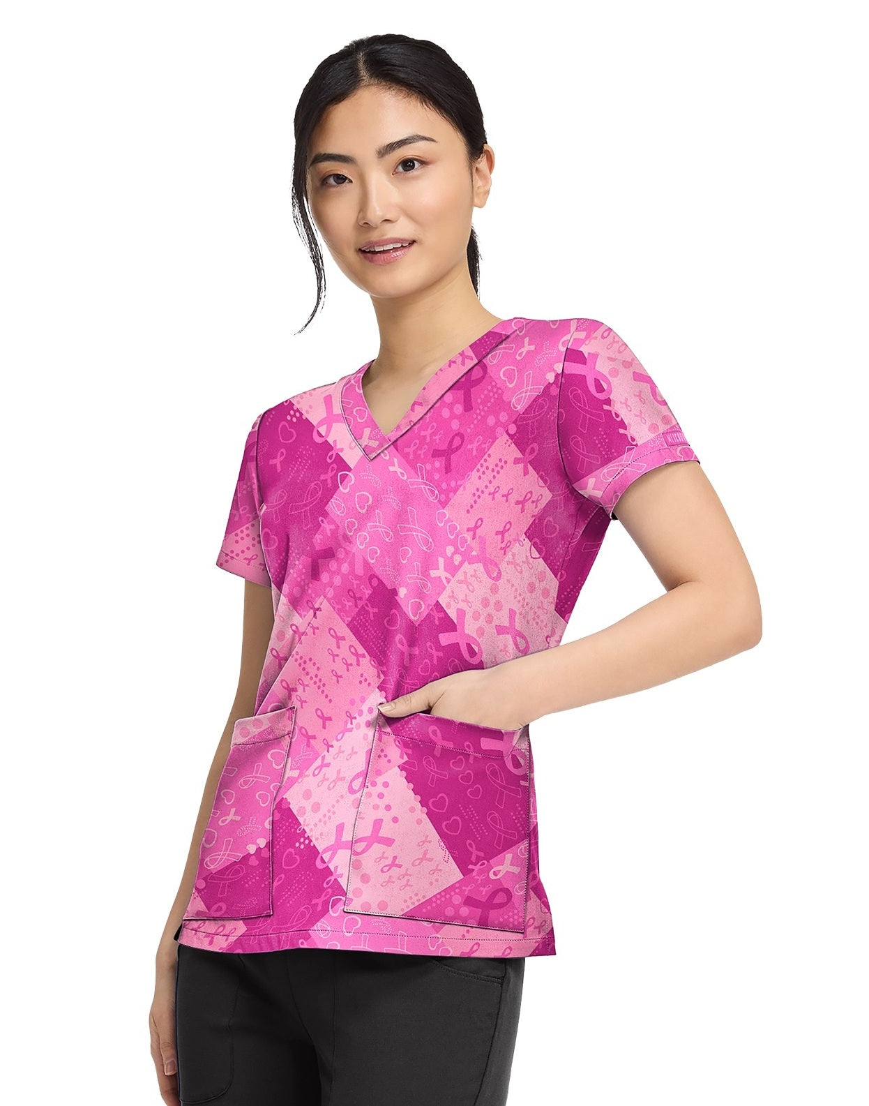 Medcouture MC8564 DSSR Top estampado mujer