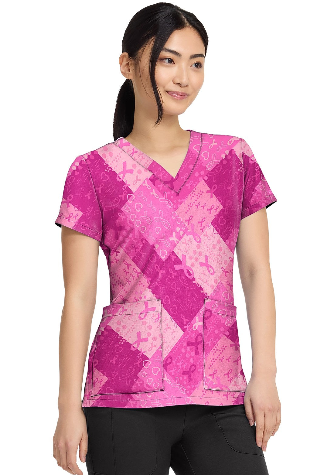 Medcouture MC8564 DSSR Top estampado mujer