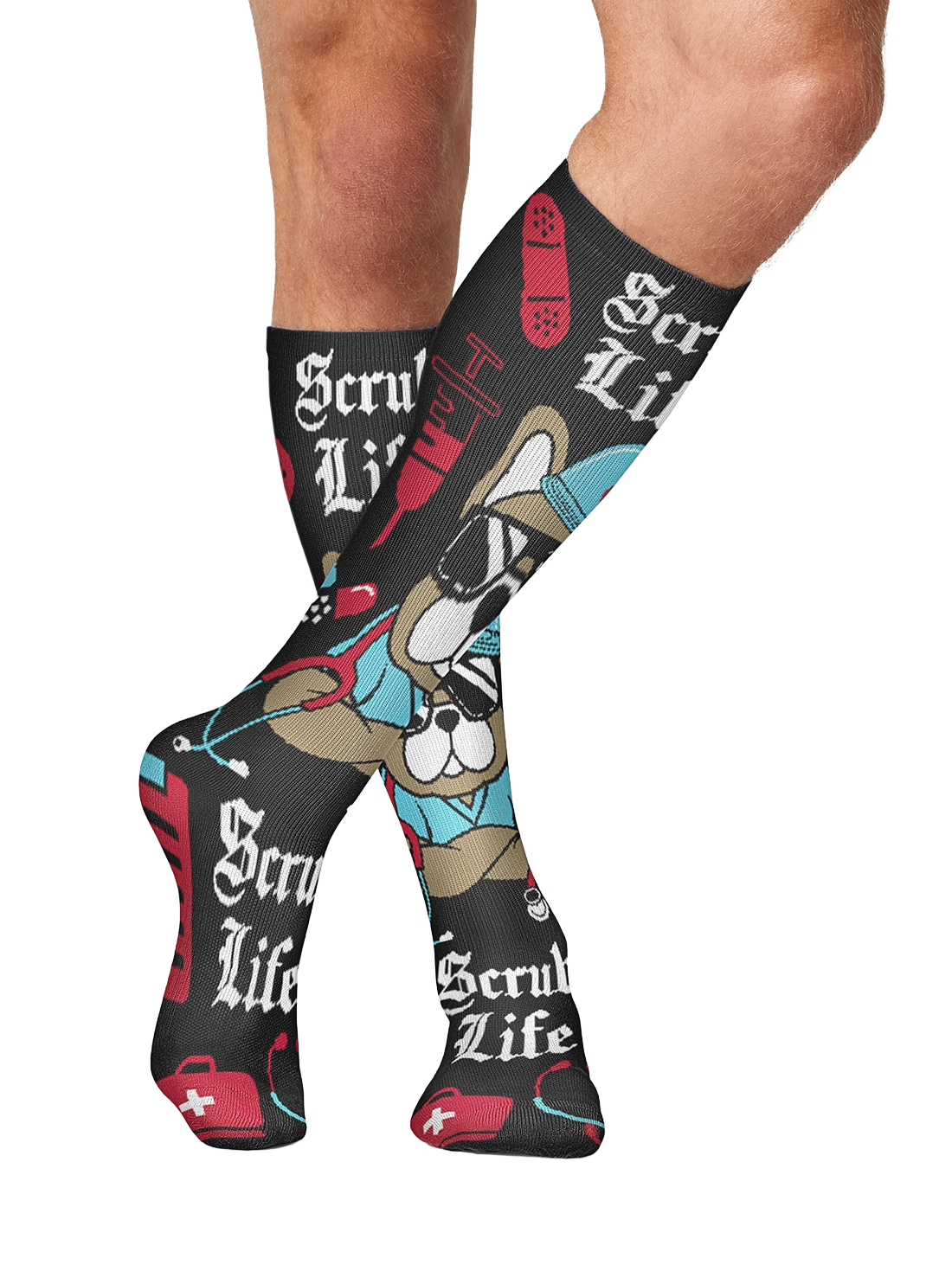 Calcetin Hombre Mprintsupport Sclif