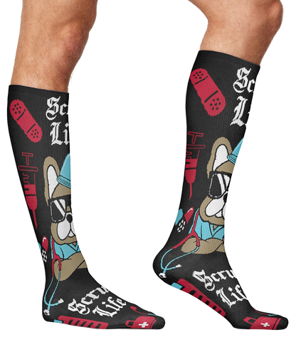CALCETIN HOMBRE MPRINTSUPPORT SCLIF - MyScrubs Uniformes Clínicos