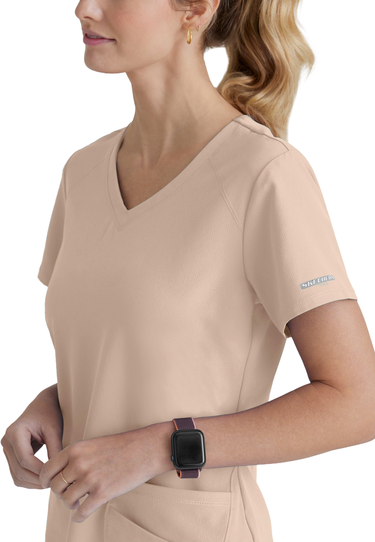 Skechers SK101 Top Clínico Mujer Liso