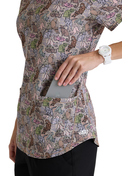Skechers SKT021 Top Clínico Mujer Estampado AKOL