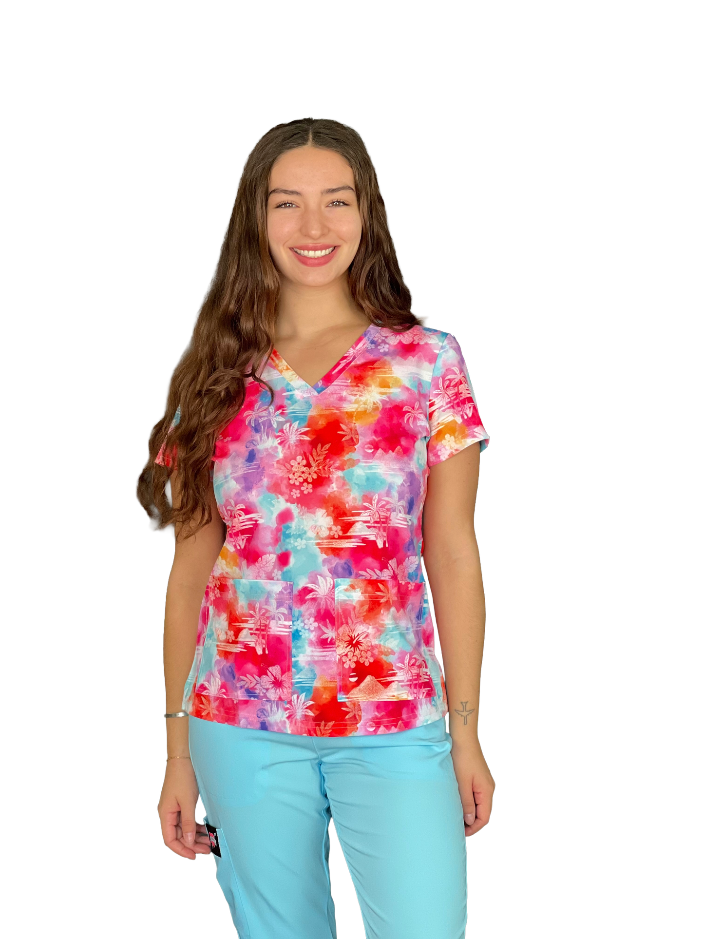 TOP 384PRL HWI - MyScrubs Uniformes Clínicos