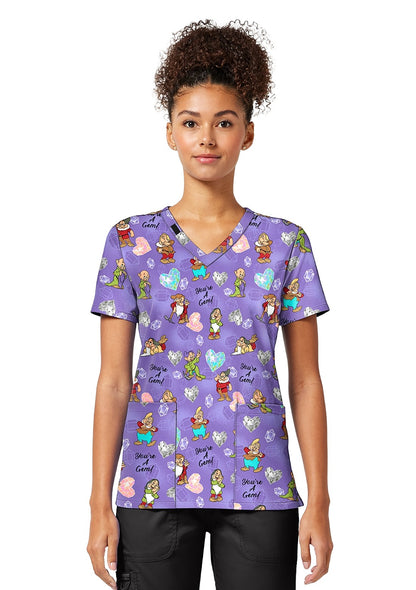 Cherokee Disney TF796 GUYG Top estampado mujer