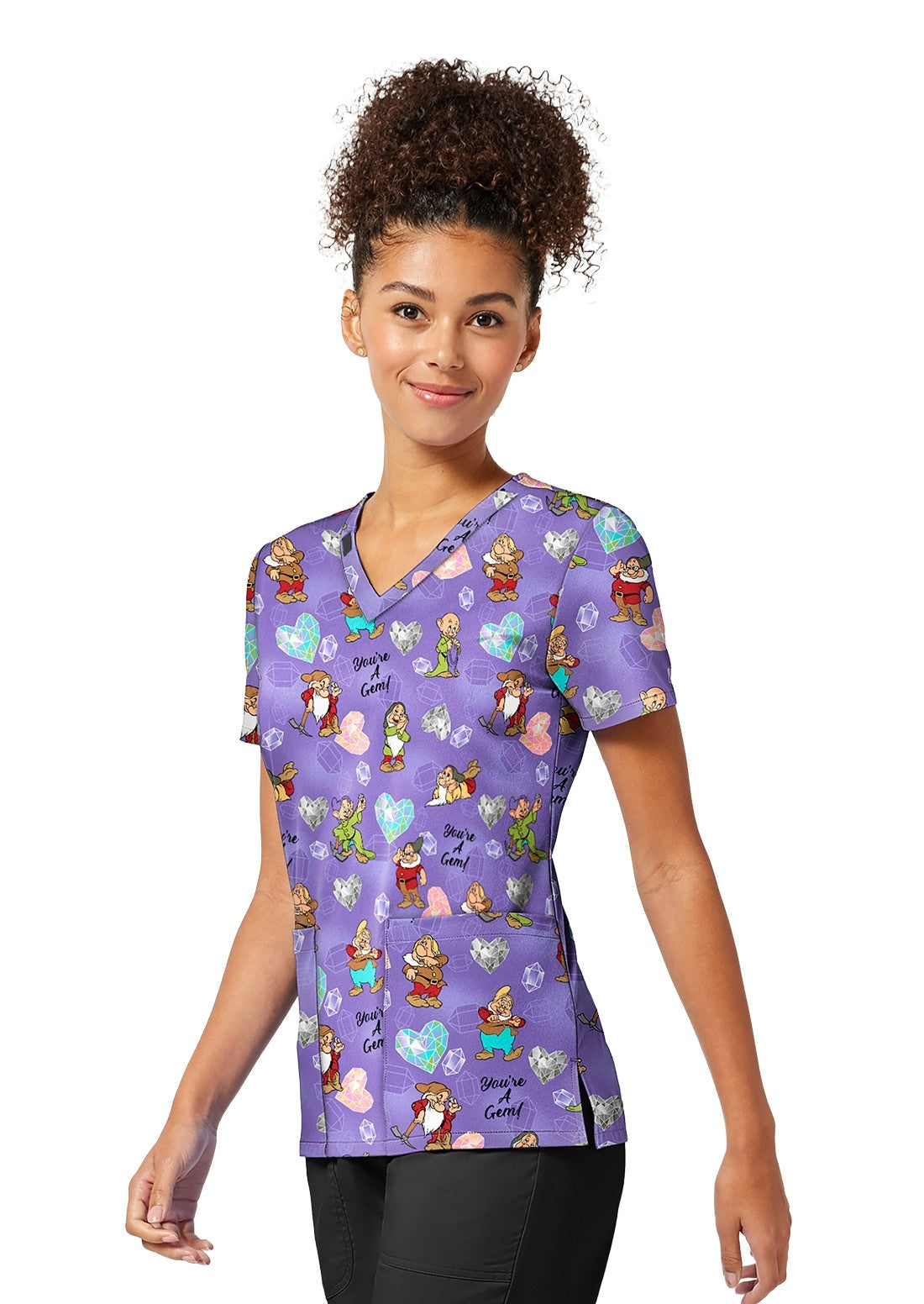 Cherokee Disney TF796 GUYG Top estampado mujer
