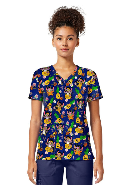 Cherokee Disney TF796 LHIS Top estampado mujer