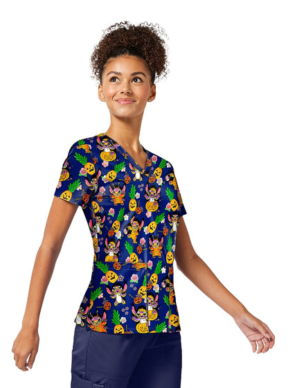 Cherokee Disney TF796 LHIS Top estampado mujer