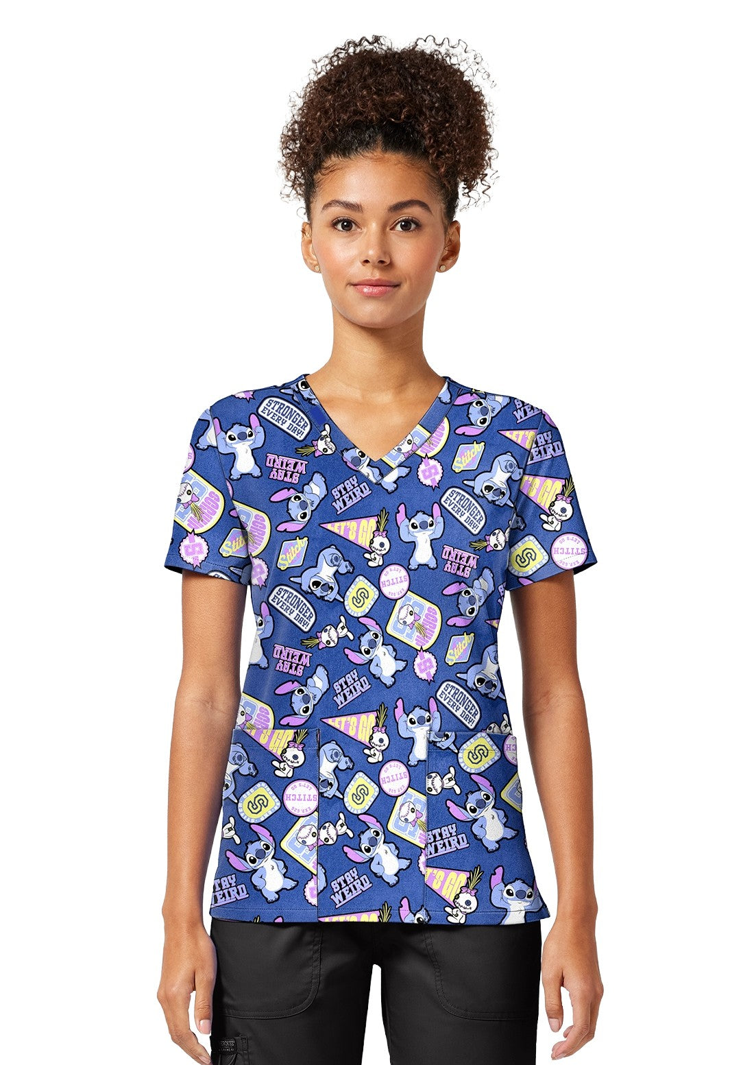 Cherokee Disney TF796 LHKM Top estampado mujer