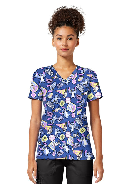 Cherokee Disney TF796 LHKM Top estampado mujer