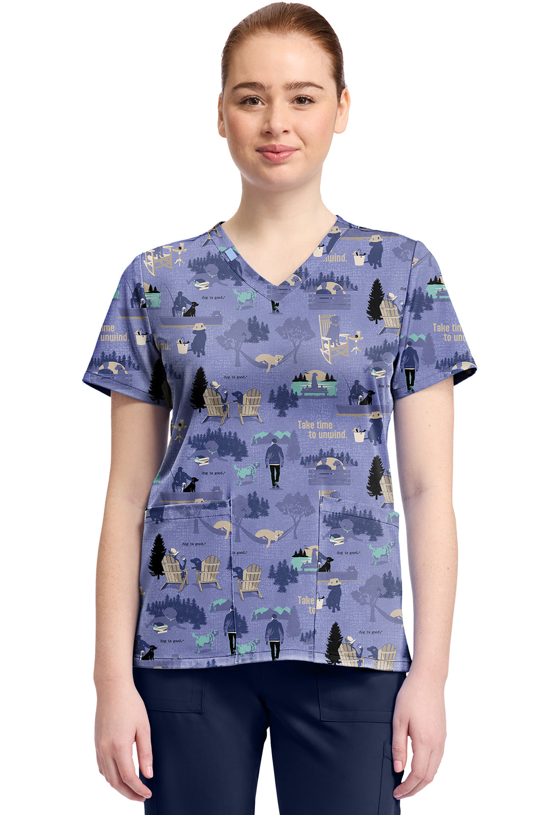 Cherokee Disney TF796 OGTU Top estampado mujer frente